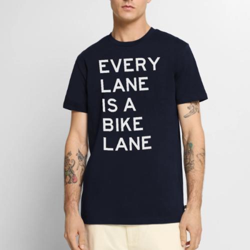 Every Lane is a Bike Lane - Men's Premium T-Shirt
