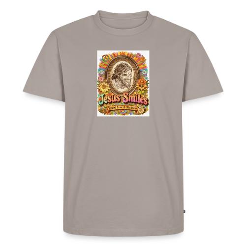 jesus-smile.com, Rare Portrait, Jesus the Healer. - Men's Premium T-Shirt