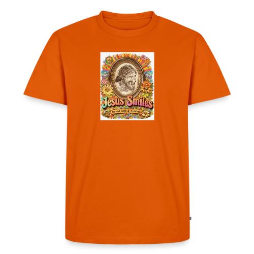 jesus-smile.com, Rare Portrait, Jesus the Healer. - Men's Premium T-Shirt