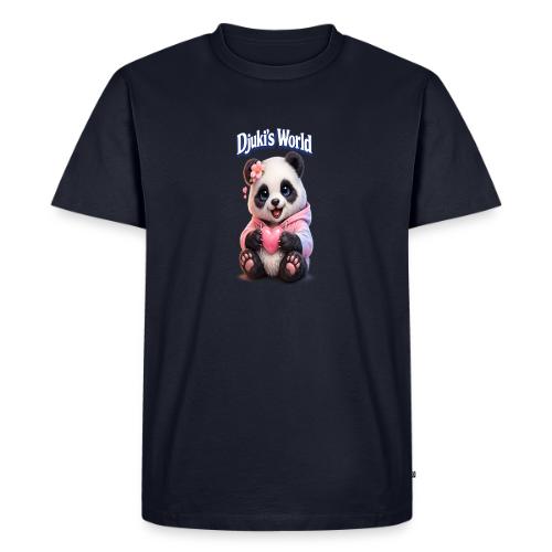 Panda – Heart Mood - Men's Premium T-Shirt