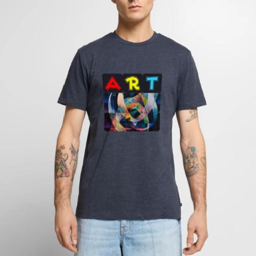Art of Stripes and Shades - Men's Premium T-Shirt