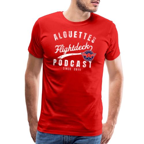 Alouettes Flightdeck Loge Retro - Men's Premium T-Shirt