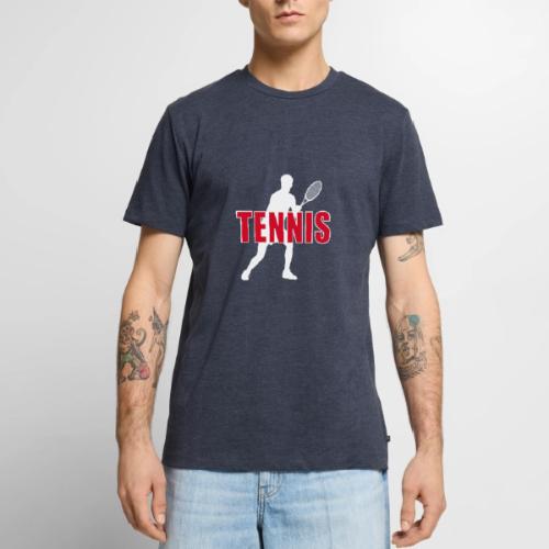 Red Court Tennis - Men's Premium T-Shirt