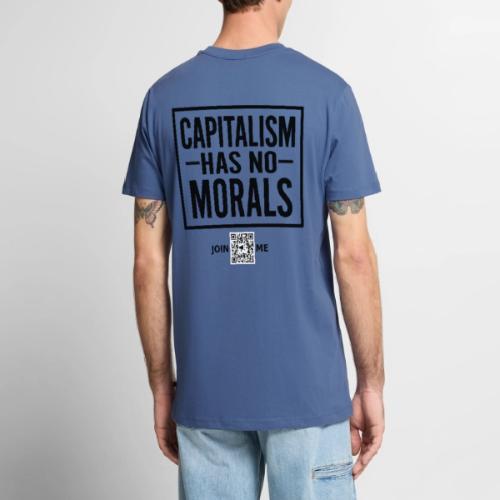 Capitalism (black, back-facing) - Men's Premium T-Shirt