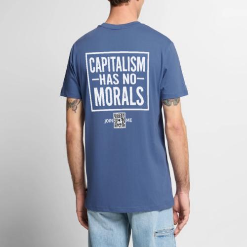 Capitalism (white, back-facing) - Men's Premium T-Shirt