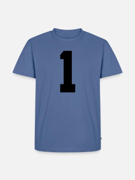 1 - Men's Premium T-Shirt - stone blue
