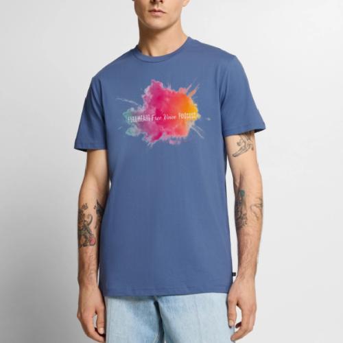 Full Heart Free Voice Color Burst Only - Men's Premium T-Shirt