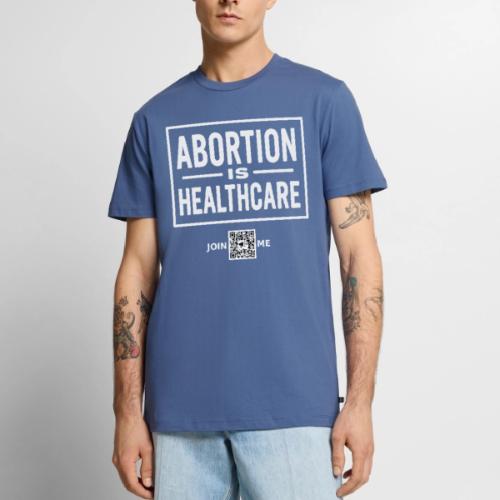 Abortion (white, front-facing) - Men's Premium T-Shirt