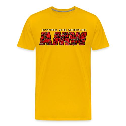 Attitude Mike Wrestling - Men's Premium T-Shirt