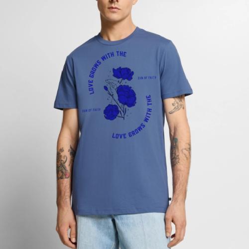 Love Grows With The Sun Of Faith - Men's Premium T-Shirt