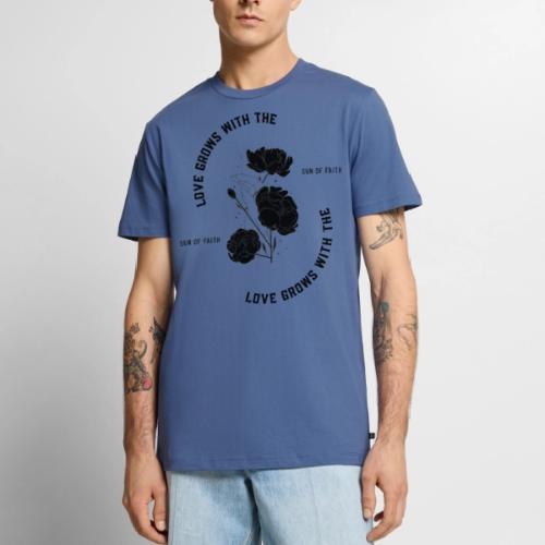 Love Grows With The Sun Of Faith - Men's Premium T-Shirt
