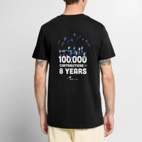 Zephyr 100,000 Contributions - Men's Premium T-Shirt