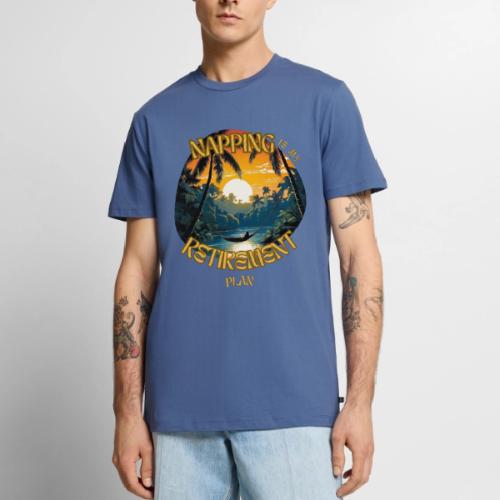 Napping is My Retirement Plan - Men's Premium T-Shirt