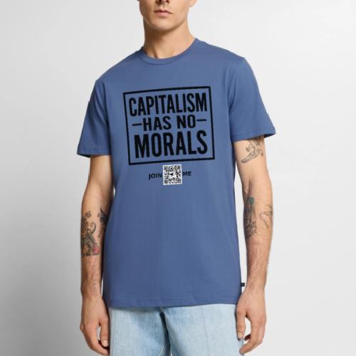 Capitalism (black, front-facing) - Men's Premium T-Shirt