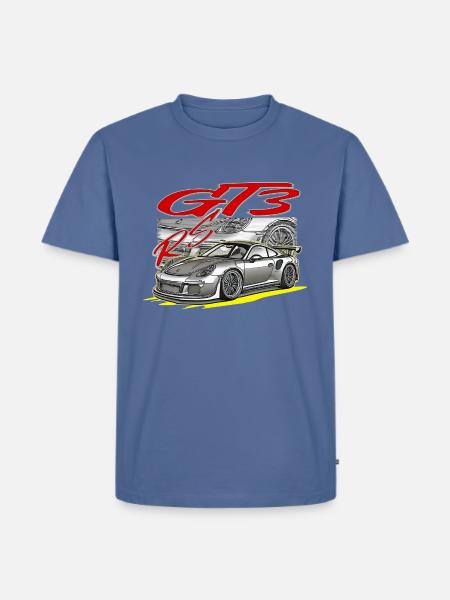 911 Gt3 Rs - Men's Premium T-Shirt - stone blue