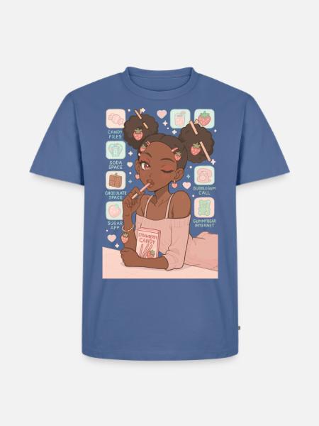 Candy Girl - Men's Premium T-Shirt - stone blue 
