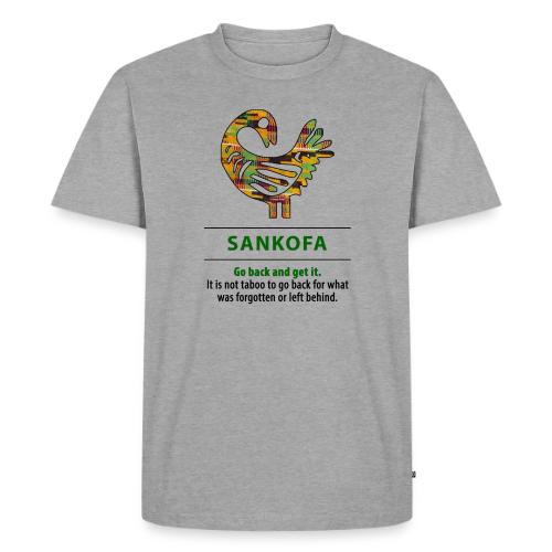 Sankofa Adinkra Symbol - Men's Premium T-Shirt