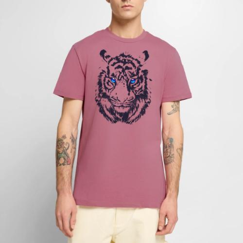 Tiger Head - Tiger Artwork - Wildlife Big Cats - Men's Premium T-Shirt