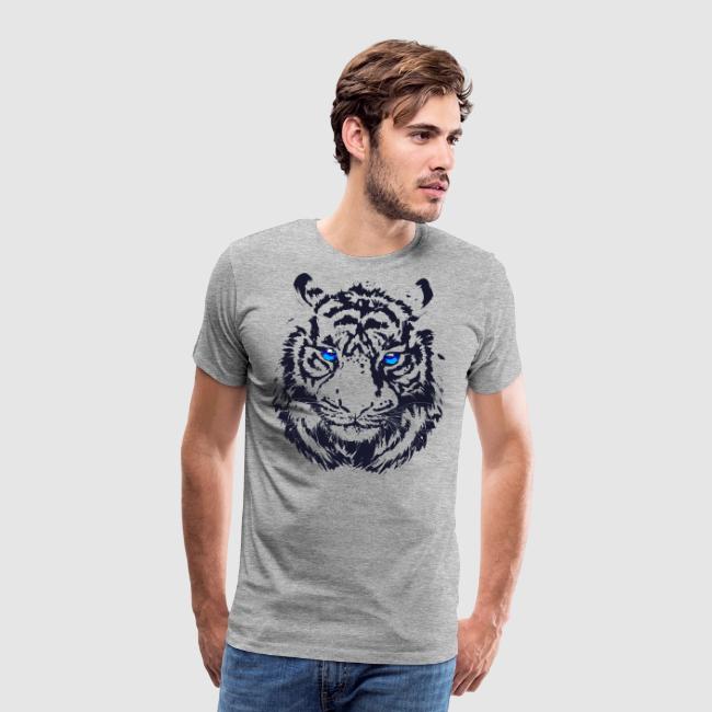 Tiger Head - Tiger Artwork - Wildlife Big Cats