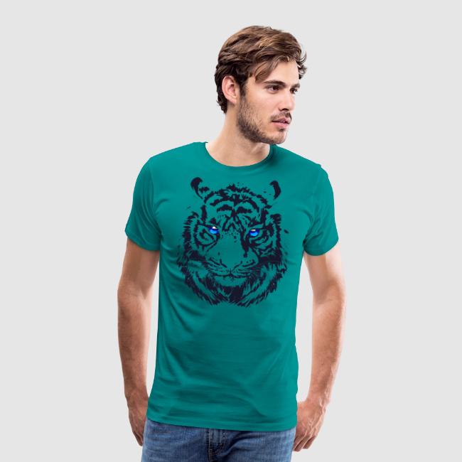 Tiger Head - Tiger Artwork - Wildlife Big Cats