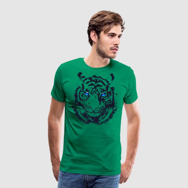 Tiger Head - Tiger Artwork - Wildlife Big Cats