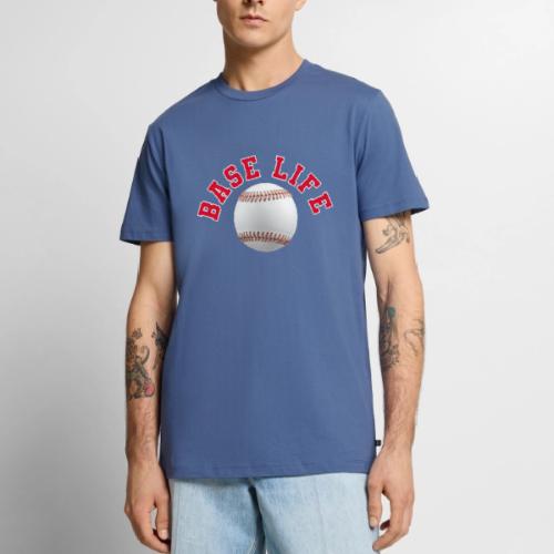 Baseball: Base Life Vibes - Men's Premium T-Shirt