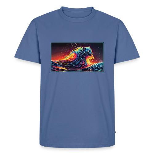 Wavecat Firelight - Men's Premium T-Shirt