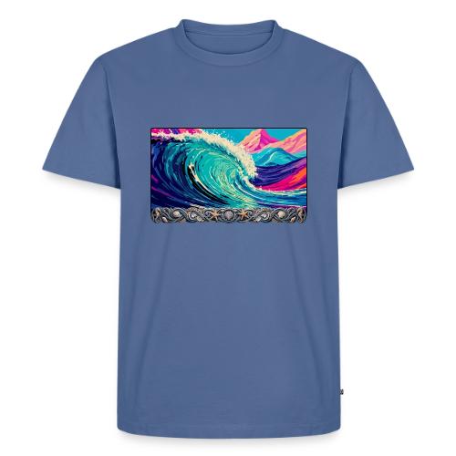 Crystal Lava Wave - Men's Premium T-Shirt