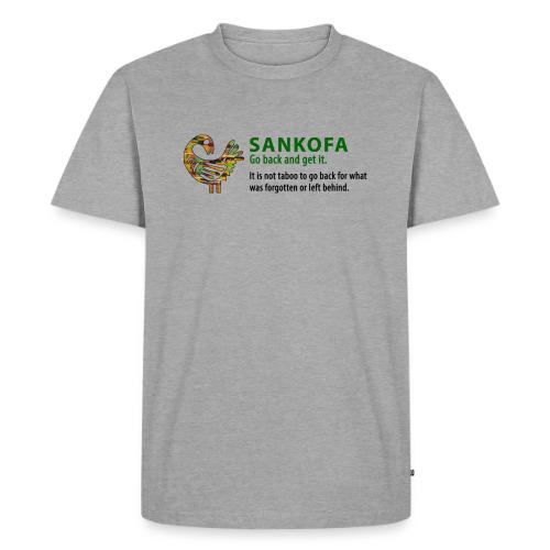 Sankofa Adinkra Symbol - Men's Premium T-Shirt