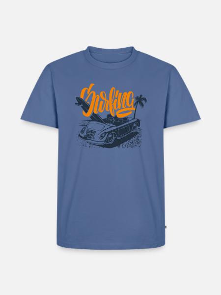 Surfing collection - Men's Premium T-Shirt - stone blue