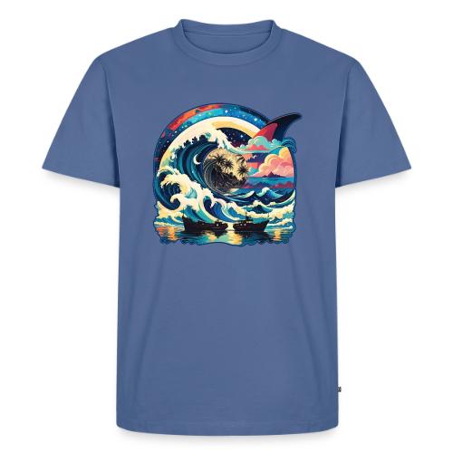 Moonlight Sun Waves - Men's Premium T-Shirt