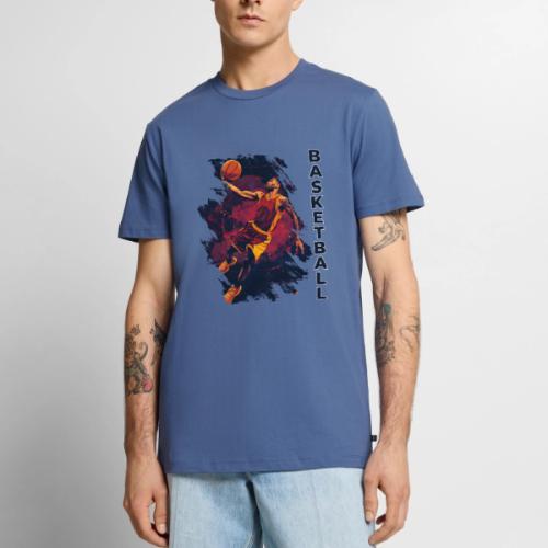 Basketball Charge - Men's Premium T-Shirt