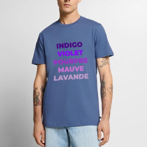 Shades of purple - Men's Premium T-Shirt