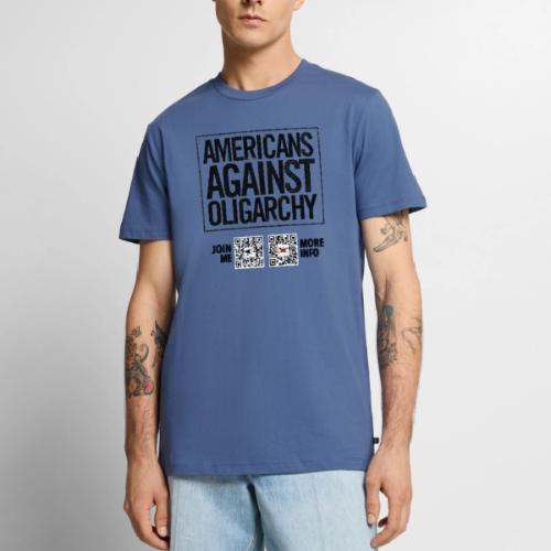 Oligarchy (black, front-facing) - Men's Premium T-Shirt
