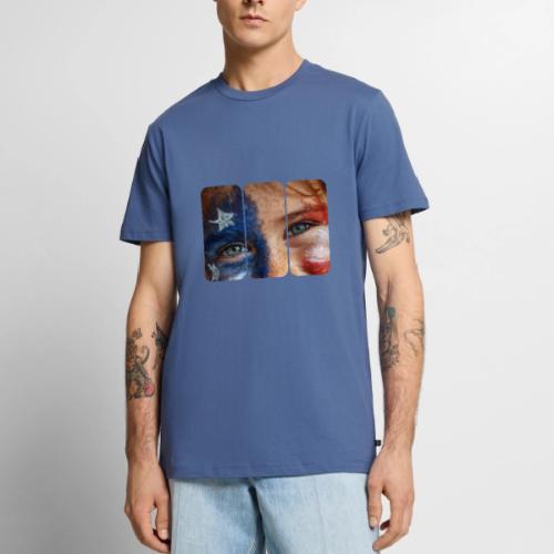 USA: Patriot Gaze - Men's Premium T-Shirt