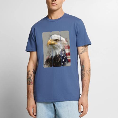 USA: Eagle of the Free - Men's Premium T-Shirt