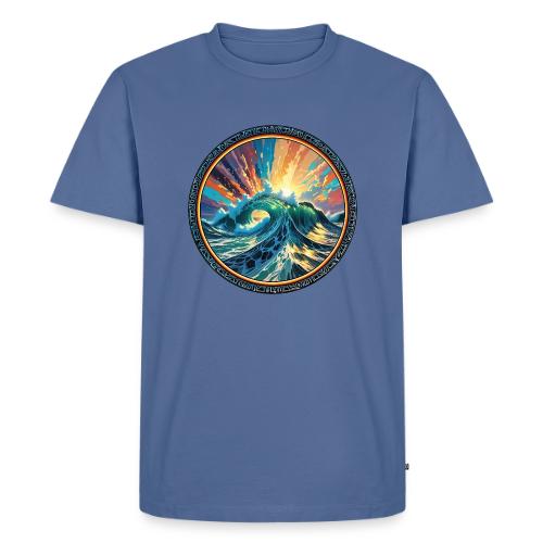 Rainbow Ray Wave - Men's Premium T-Shirt