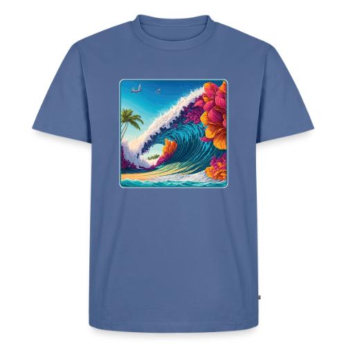 Giant Shore Pound Wave - Men's Premium T-Shirt