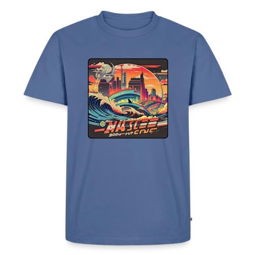 Wavecat City - Men's Premium T-Shirt