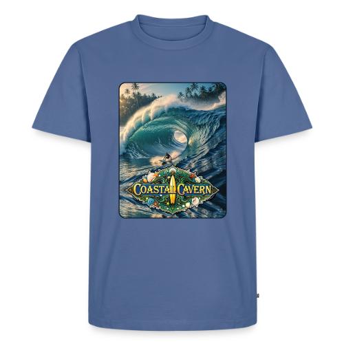 Coastal Cavern Wave - Men's Premium T-Shirt