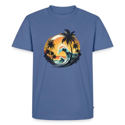 Sunshine Peak Waves - Men's Premium T-Shirt