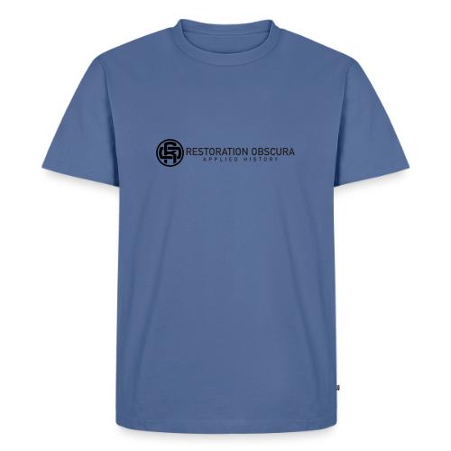 Restoration Obscura: Applied History Horizontal - Men's Premium T-Shirt