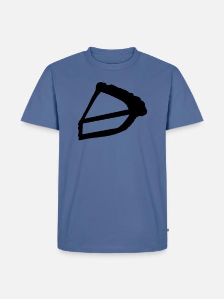 pie - Men's Premium T-Shirt - stone blue