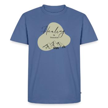 Healing in progress - Men's Premium T-Shirt - stone blue  - Front - Nico (187cm)