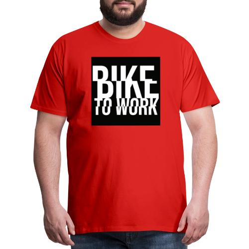bike to work - Men's Premium T-Shirt