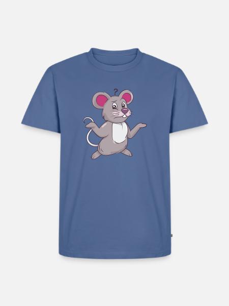 Not So Mouse - Men's Premium T-Shirt - stone blue 