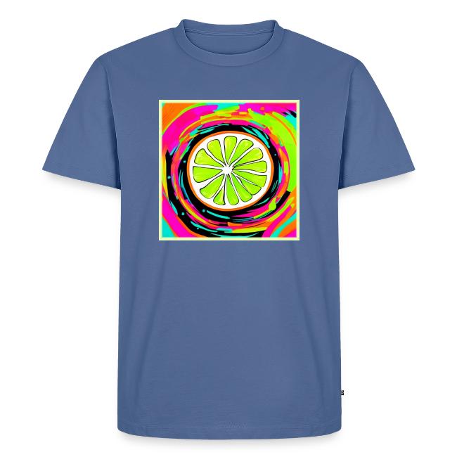 Lime Slice Pop Art