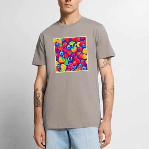 Citrus & Berries Burst - Men's Premium T-Shirt