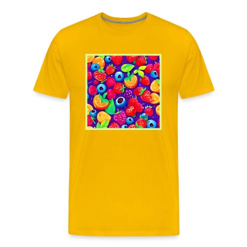 Citrus & Berries Burst - Men's Premium T-Shirt