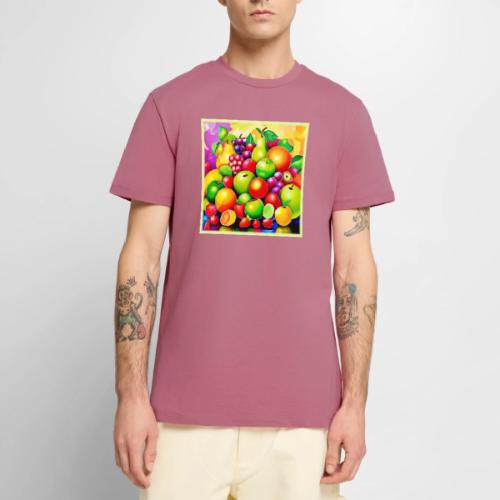 Vibrant Fruit Medley Art - Men's Premium T-Shirt